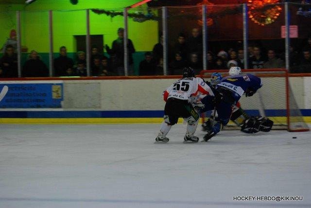 Photo hockey match Avignon - Caen  le 12/12/2009