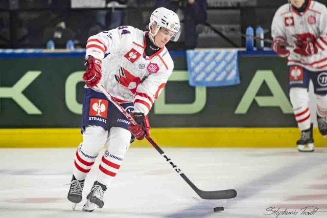 Photo hockey match Bordeaux - Pardubice le 07/10/2026
