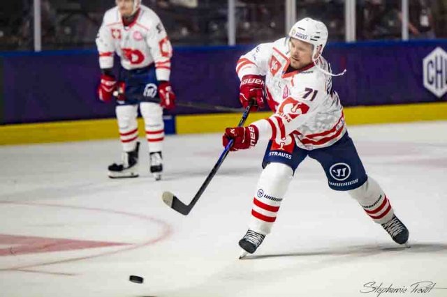 Photo hockey match Bordeaux - Pardubice le 07/10/2026