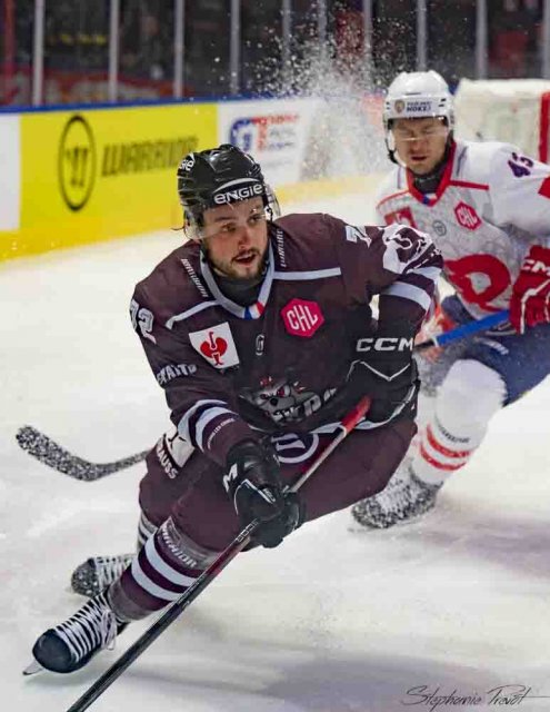 Photo hockey match Bordeaux - Pardubice le 07/10/2026