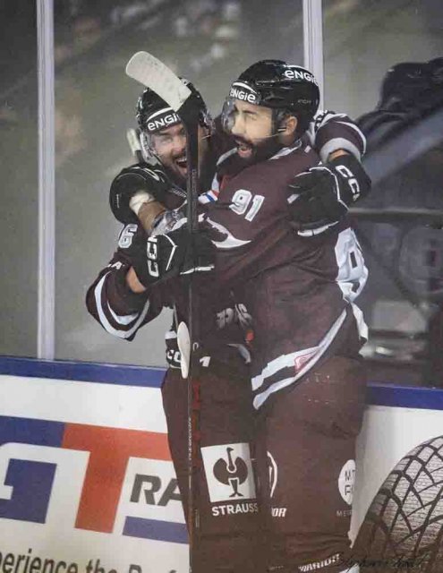 Photo hockey match Bordeaux - Pardubice le 07/10/2026