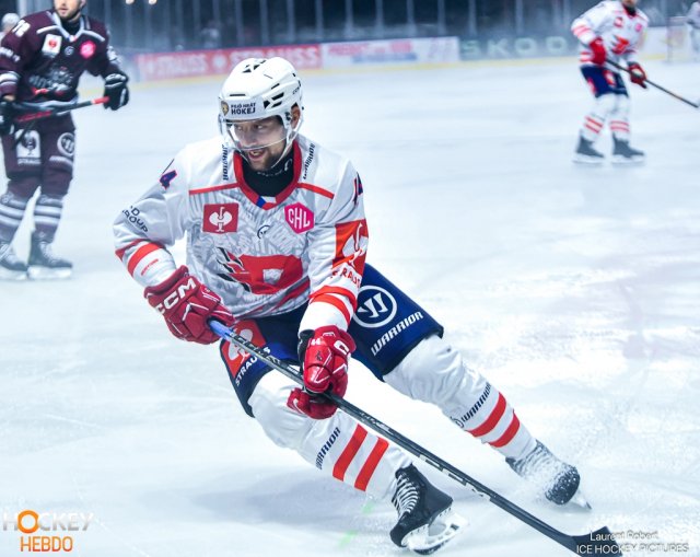 Photo hockey match Bordeaux - Pardubice le 07/10/2026