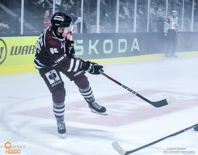 Photo hockey match Bordeaux - Pardubice le 07/10/2026