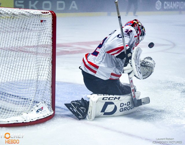 Photo hockey match Bordeaux - Pardubice le 07/10/2026