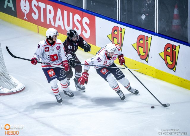 Photo hockey match Bordeaux - Pardubice le 07/10/2026