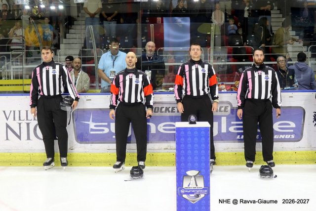 Photo hockey match Nice - Angers  le 09/10/2026