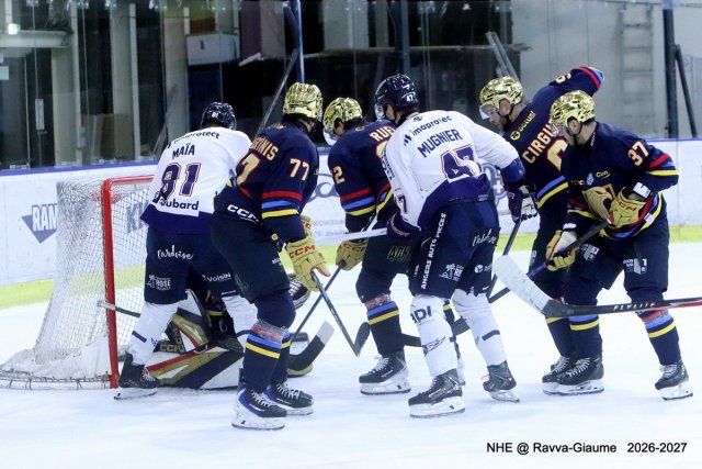 Photo hockey match Nice - Angers  le 09/10/2026