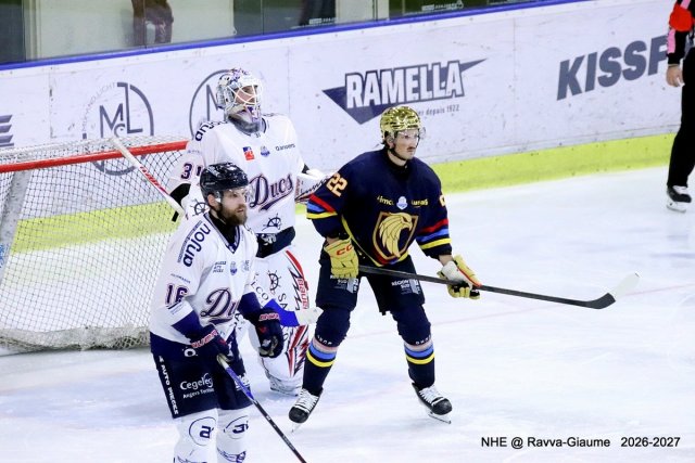 Photo hockey match Nice - Angers  le 09/10/2026