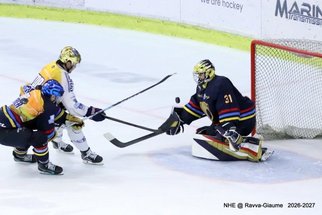 Photo hockey match Nice - Angers  le 09/10/2026