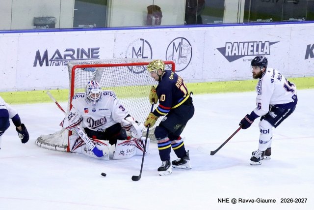 Photo hockey match Nice - Angers  le 09/10/2026