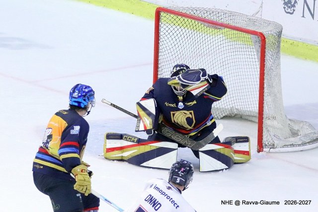 Photo hockey match Nice - Angers  le 09/10/2026
