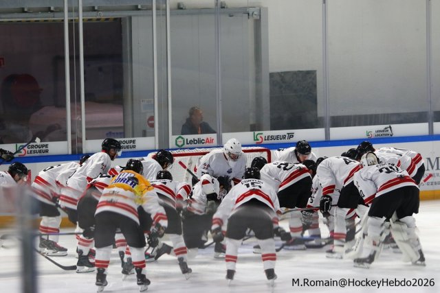 Photo hockey match Rouen - Chamonix  le 09/10/2026