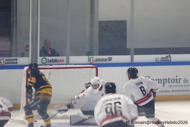 Photo hockey match Rouen - Chamonix  le 09/10/2026