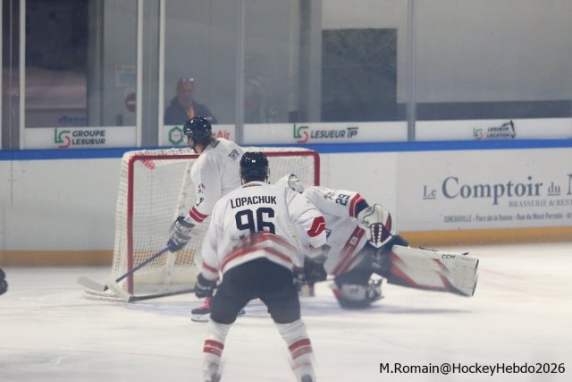 Photo hockey match Rouen - Chamonix  le 09/10/2026