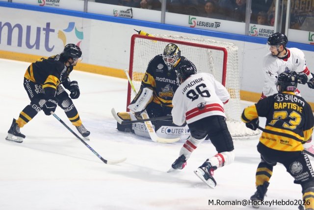 Photo hockey match Rouen - Chamonix  le 09/10/2026