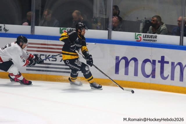 Photo hockey match Rouen - Chamonix  le 09/10/2026