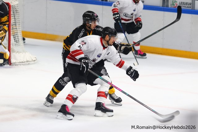 Photo hockey match Rouen - Chamonix  le 09/10/2026