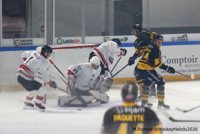 Photo hockey match Rouen - Chamonix  le 09/10/2026