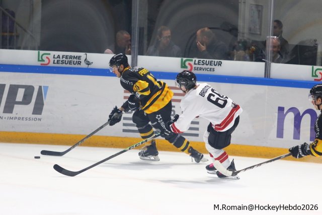 Photo hockey match Rouen - Chamonix  le 09/10/2026