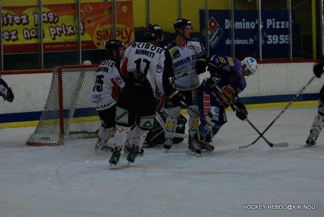 Photo hockey match Avignon - Caen  le 12/12/2009