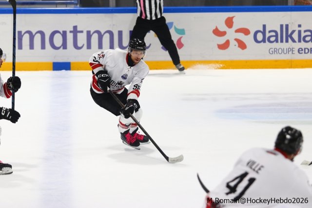 Photo hockey match Rouen - Chamonix  le 09/10/2026
