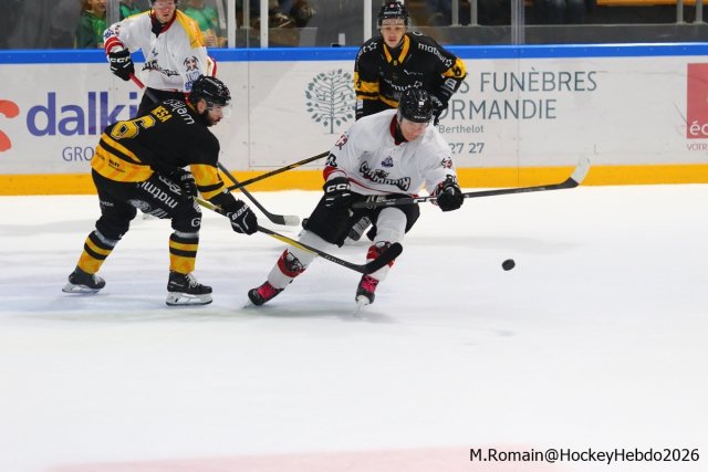Photo hockey match Rouen - Chamonix  le 09/10/2026