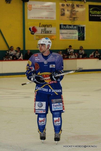 Photo hockey match Avignon - Caen  le 12/12/2009