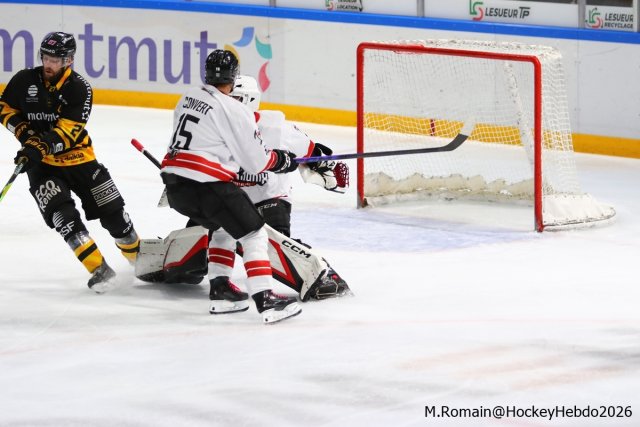 Photo hockey match Rouen - Chamonix  le 09/10/2026
