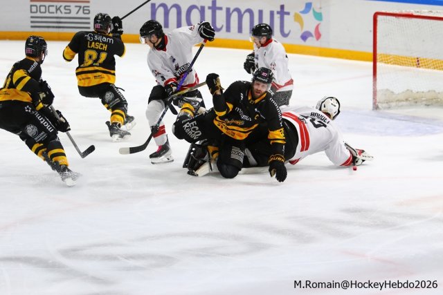 Photo hockey match Rouen - Chamonix  le 09/10/2026