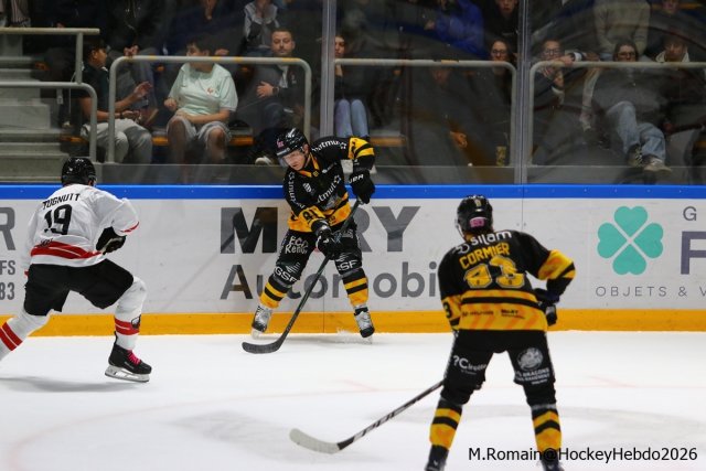 Photo hockey match Rouen - Chamonix  le 09/10/2026