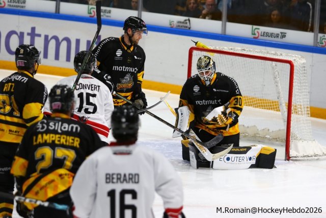 Photo hockey match Rouen - Chamonix  le 09/10/2026