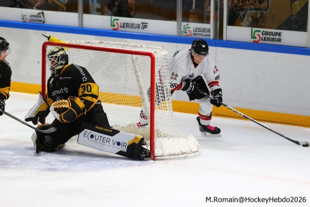 Photo hockey match Rouen - Chamonix  le 09/10/2026