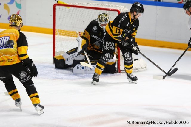 Photo hockey match Rouen - Chamonix  le 09/10/2026
