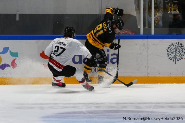 Photo hockey match Rouen - Chamonix  le 09/10/2026