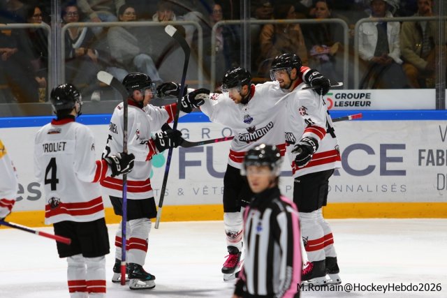 Photo hockey match Rouen - Chamonix  le 09/10/2026