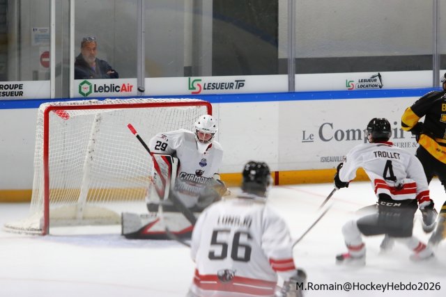 Photo hockey match Rouen - Chamonix  le 09/10/2026