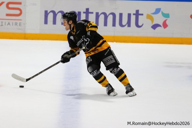 Photo hockey match Rouen - Chamonix  le 09/10/2026