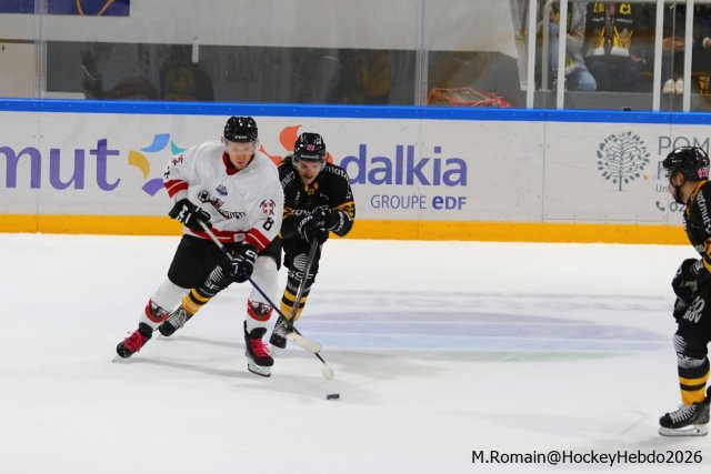 Photo hockey match Rouen - Chamonix  le 09/10/2026