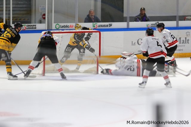 Photo hockey match Rouen - Chamonix  le 09/10/2026