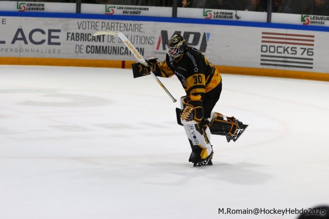 Photo hockey match Rouen - Chamonix  le 09/10/2026
