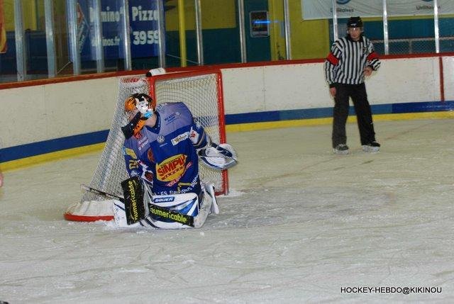 Photo hockey match Avignon - Caen  le 12/12/2009