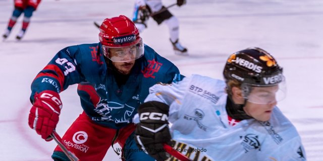 Photo hockey match Lyon - Chambéry le 10/10/2026