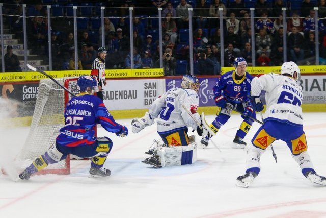 Photo hockey match Kloten - Zug le 11/10/2026