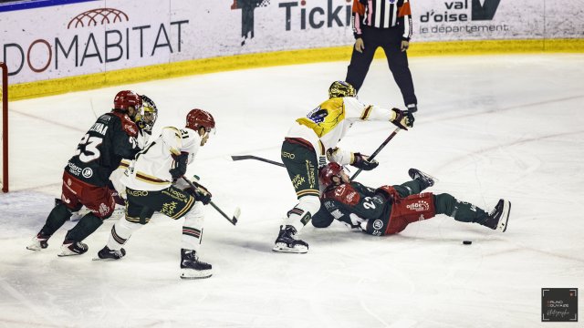 Photo hockey match Cergy-Pontoise - Anglet le 09/10/2026