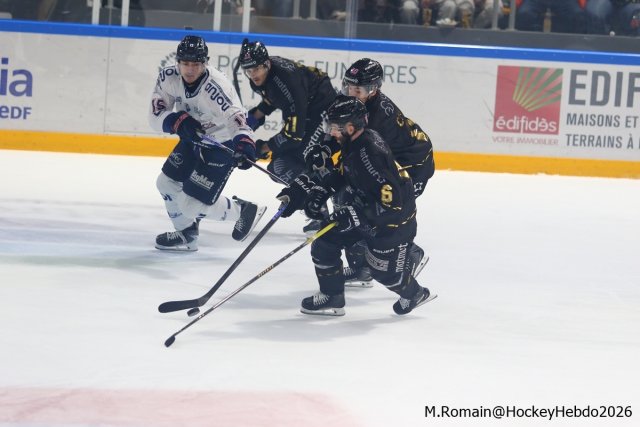 Photo hockey match Rouen - Angers  le 12/10/2026