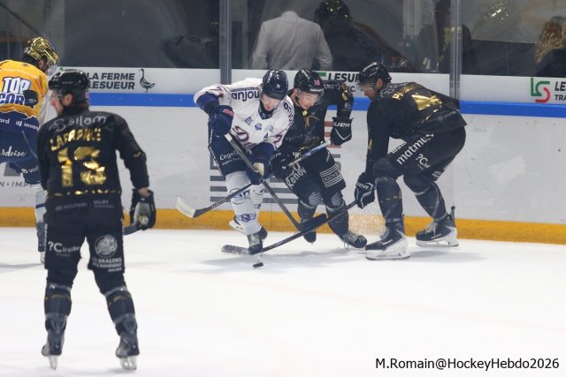 Photo hockey match Rouen - Angers  le 12/10/2026