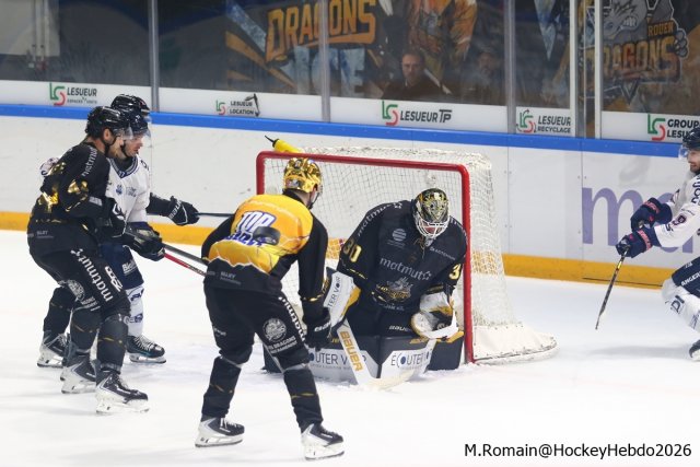 Photo hockey match Rouen - Angers  le 12/10/2026