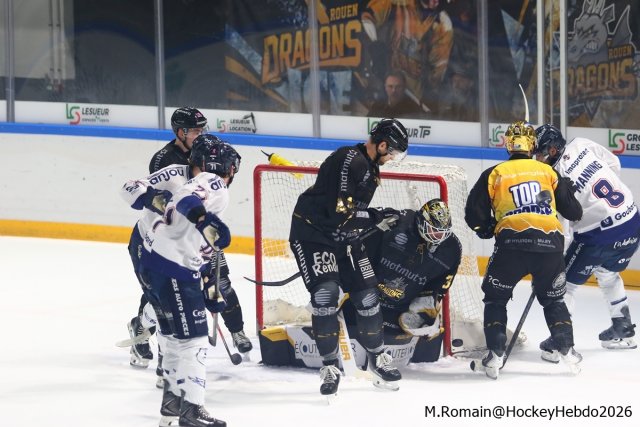 Photo hockey match Rouen - Angers  le 12/10/2026