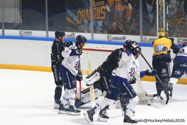 Photo hockey match Rouen - Angers  le 12/10/2026