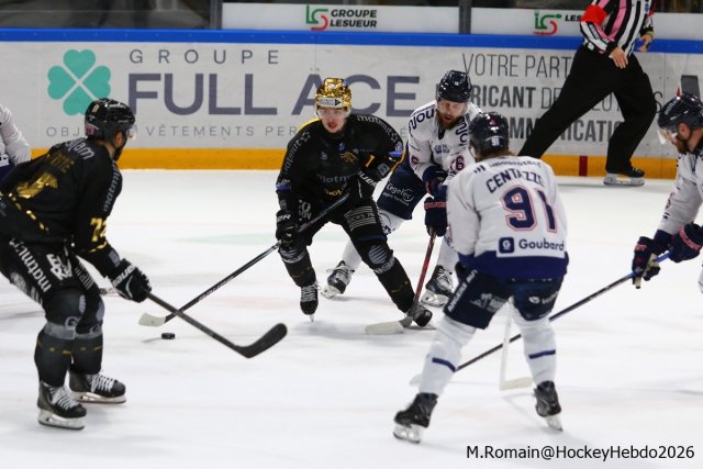 Photo hockey match Rouen - Angers  le 12/10/2026